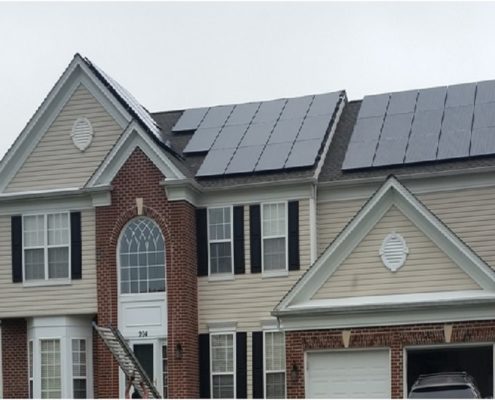 Residential Solar PV Project in Elkridge, MD