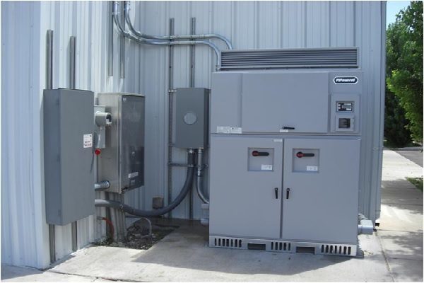 100 kW Commercial inverter that was installed in New Mexico.